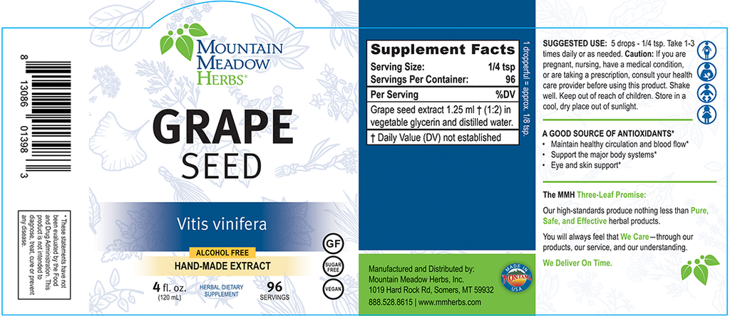 ​Grape Seed Extract (4 oz.)